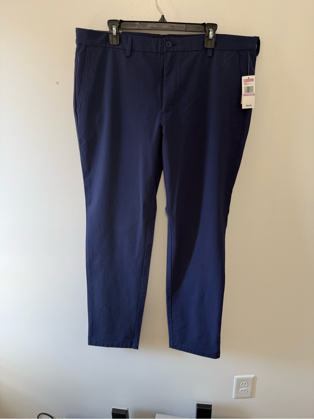Vineyard Vines Men's Navy Chinos Breaker Pants